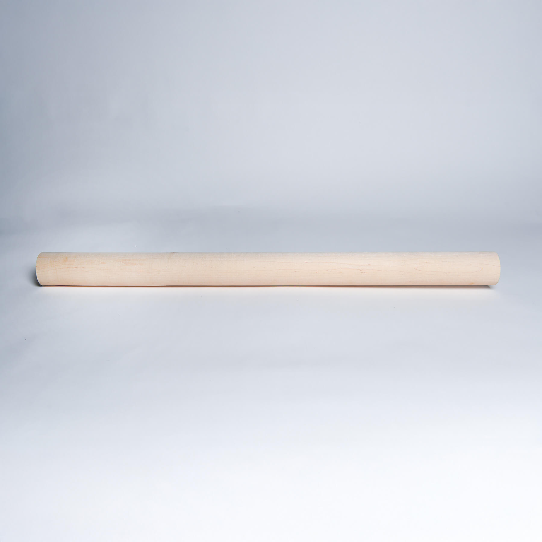 Horizontal view of a Dense Maple Wood Bat Blank from Great Lakes Billets
