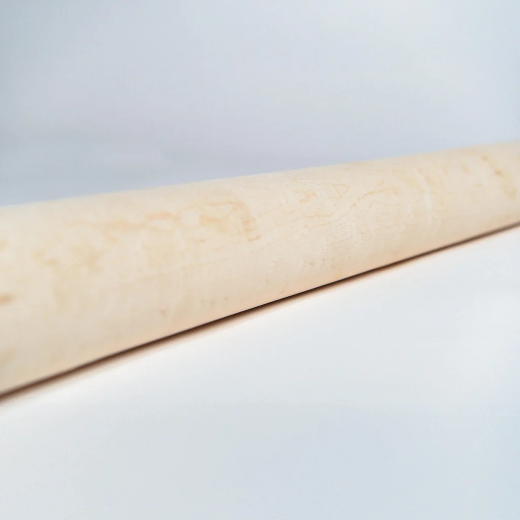 Diagonal view of a Birdseye Maple Billet from Great Lakes Billets